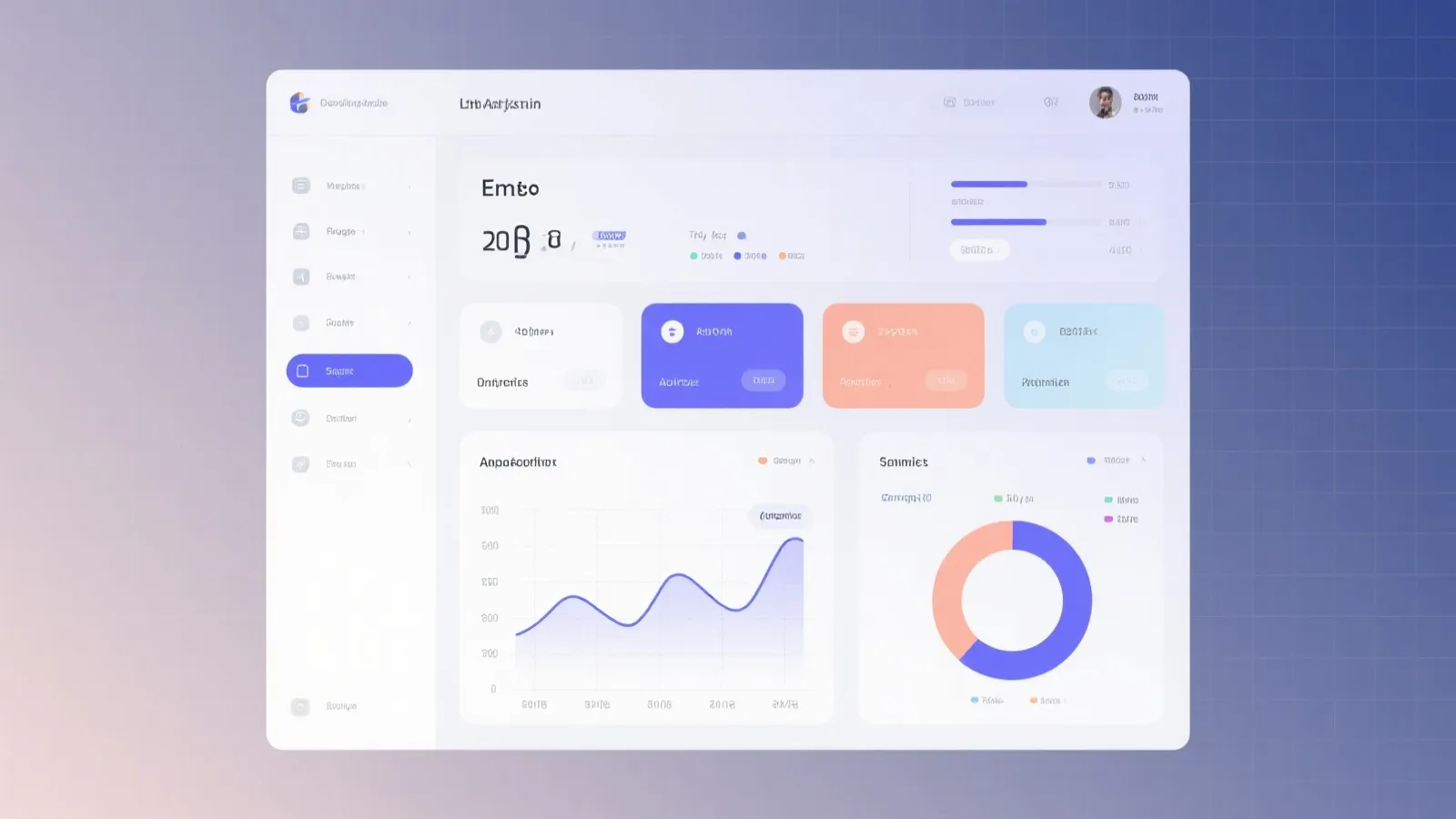 数据看板示意图